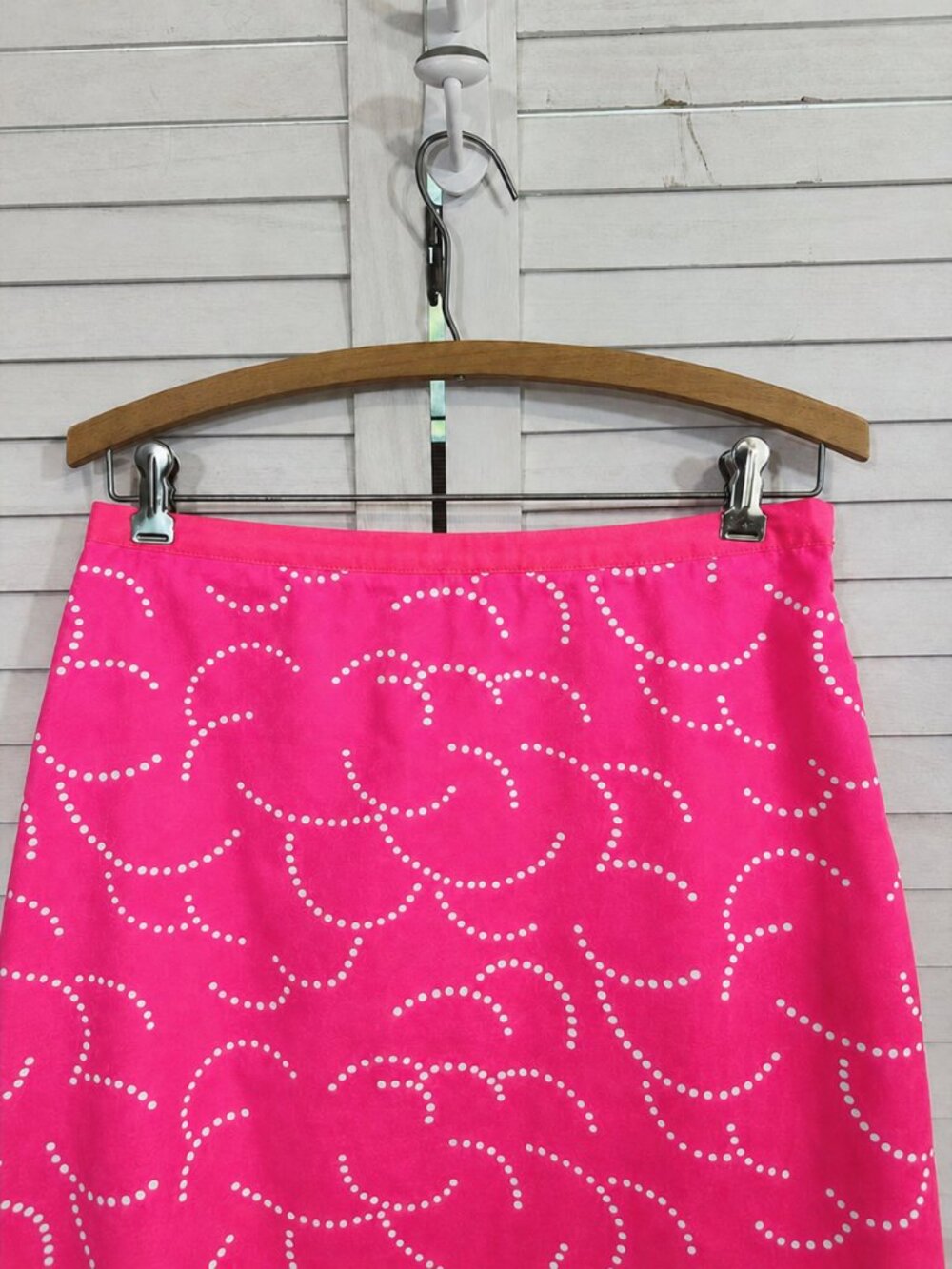 Boden Pink A-Line Cotton Skirt Size 6 6R - Picture 4 of 10